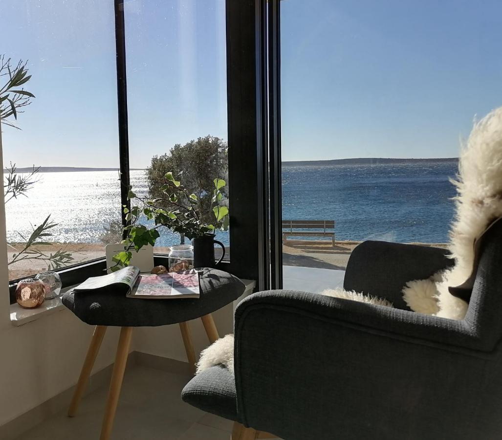 Bella Mare Apartment Mandre Bagian luar foto